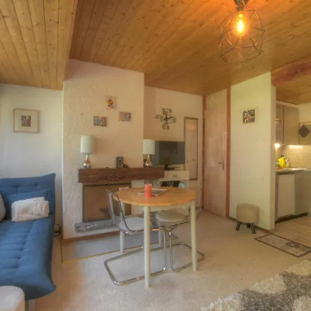 Апартаменты Sagittaire 309 Sur La Place Du Village A Анзер