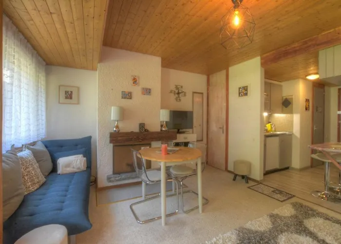Apartmán Sagittaire 309 Sur La Place Du Village A Anzère